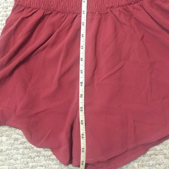 Rose colored Brick Crochet Romper medium and large - Picture 7 of 7